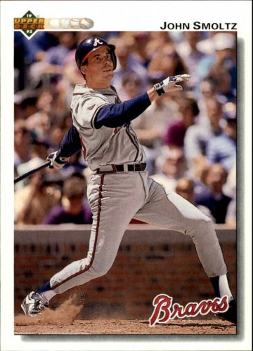 1992 Upper Deck 322 John Smoltz