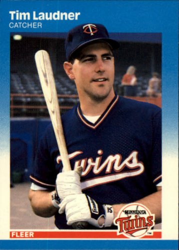 1987 Fleer #546 Tim Laudner