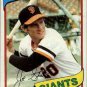 1980 Topps #538 Joe Strain