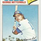 1977 Topps 124 George Mitterwald