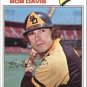 1977 Topps 78 Bob Davis