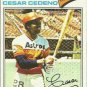 1977 Topps 90 Cesar Cedeno