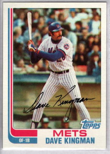 1982 Topps 690 Dave Kingman