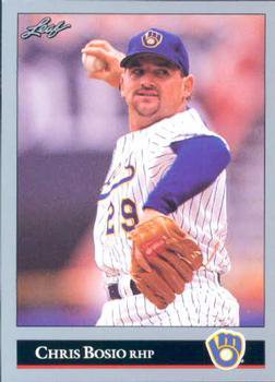 1992 Leaf 266 Chris Bosio