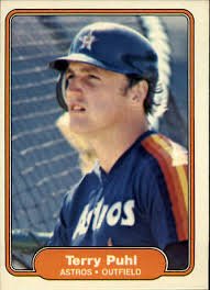 1982 Fleer 223 Terry Puhl