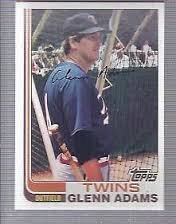 1982 Topps 519 Glenn Adams