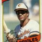 1980 Topps 340 Ken Singleton