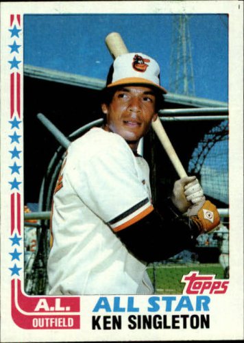 1982 Topps 552 Ken Singleton AS