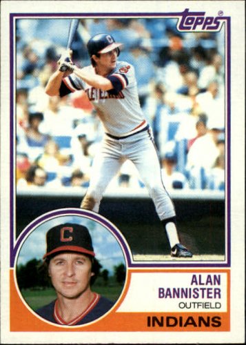 1983 Topps 348 Alan Bannister