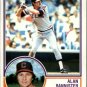 1983 Topps 348 Alan Bannister