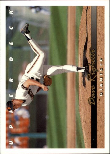 1993 Upper Deck #579 Dave Righetti