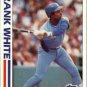 1982 Topps 646 Frank White IA