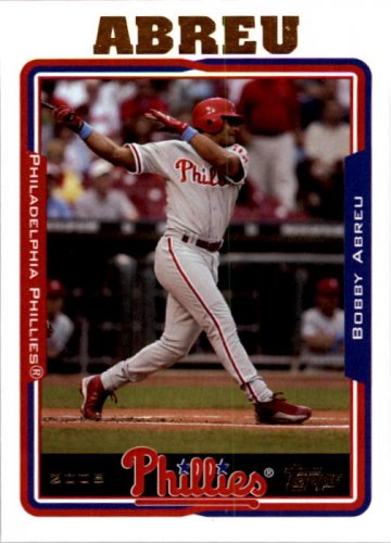 2005 Topps 194 Bobby Abreu