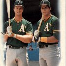 1988 Topps 759 Mark McGwire/Jose Canseco TL UER