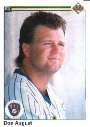 1990 Upper Deck 295 Don August