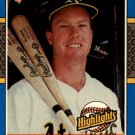 1987 Donruss Highlights 54 Mark McGwire