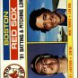 1982 Topps 786 Red Sox TL