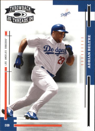 2004 Throwback Threads 97 Adrian Beltre