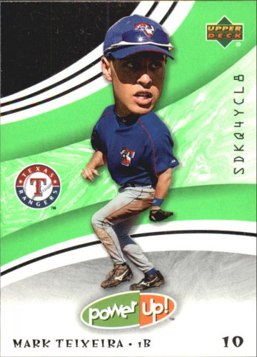 2004 Upper Deck Power Up 19 Mark Teixeira