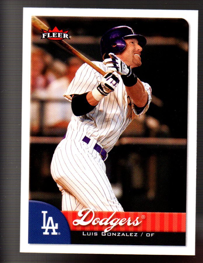 2007 Fleer 313 Luis Gonzalez