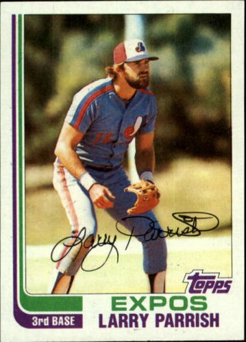 1982 Topps 445 Larry Parrish