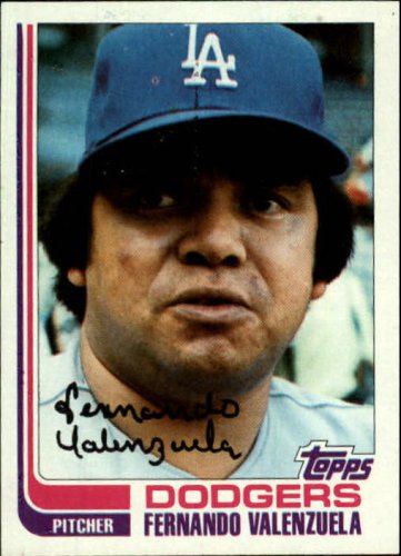 1982 Topps 510 Fernando Valenzuela