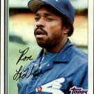 1982 Topps 140 Ron LeFlore 1982 Topps 140 Ron LeFlore