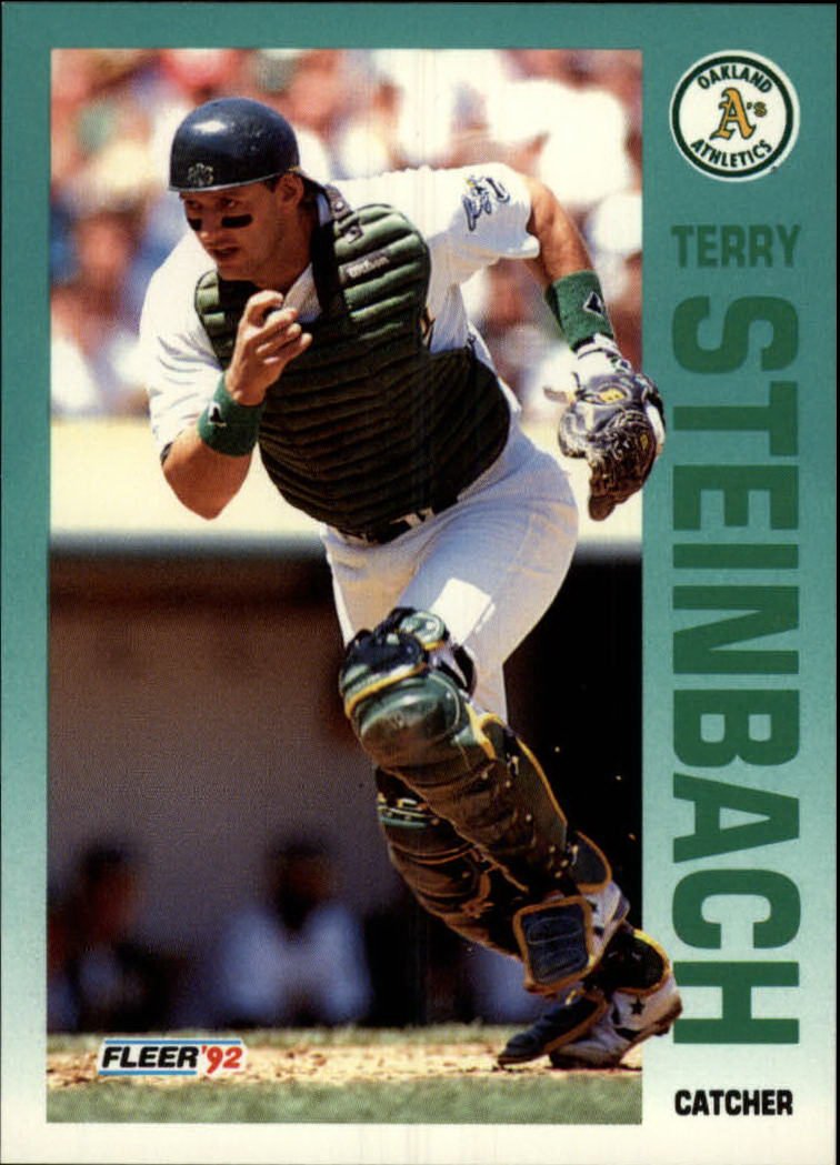 1992 Fleer 267 Terry Steinbach