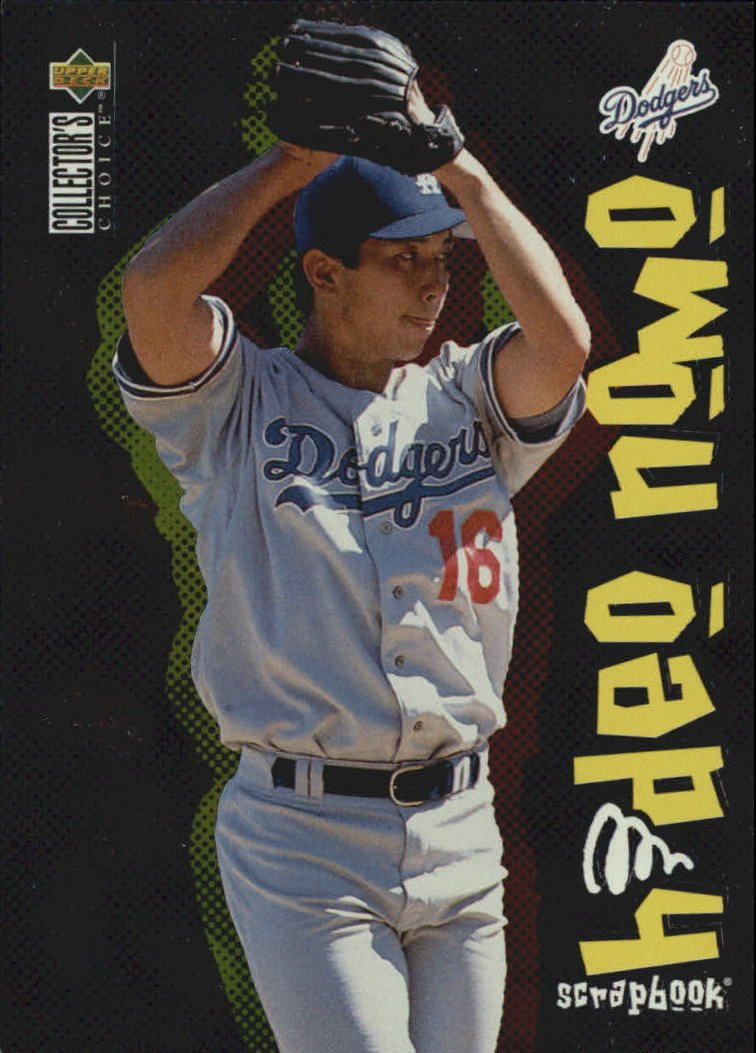 1996 Collector's Choice Nomo Scrapbook 4 Hideo Nomo