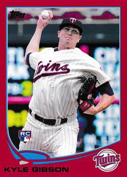 2013 Topps Update Target Red Border US154 Kyle Gibson