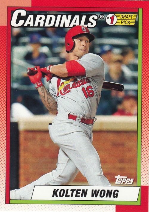 2015 Topps Archives '90 Topps 1 Draft Picks 90DPIKW Kolten Wong