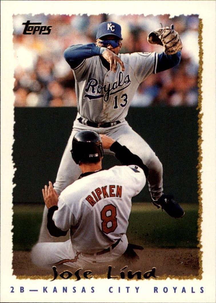 1995 Topps 578 Jose Lind