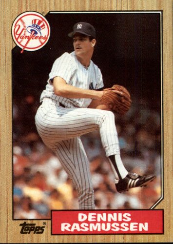 1987 Topps 555 Dennis Rasmussen