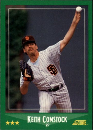 1988 Score 438 Keith Comstock