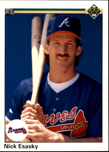1990 Upper Deck 758 Nick Esasky