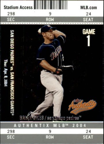 2004 Fleer Authentix 53 Brian Giles