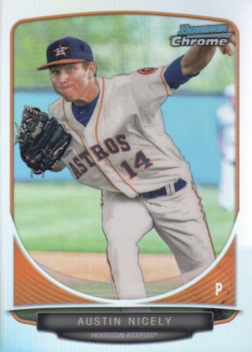 2013 Bowman Chrome Draft Draft Picks Refractors BDPP74 Austin Nicely