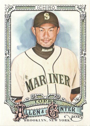 2025 Topps Allen and Ginter 20 Ichiro