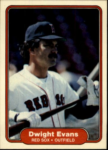1982 Fleer 293 Dwight Evans