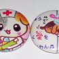 Puppy Hospital, japanese kawaii pinback set
