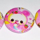 Animal Bakery, japanese kawaii pinback set