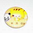 Squirrel and Panda Friends, japanese kawaii pinback badge
