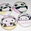 San-X Tarepanda, japanese pin pinback button badge set