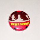Sweet Sundae, japanese kawaii food pinback button pin badge