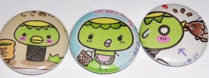 SUSHI BIRD japanese kawaii button magnets