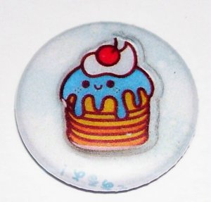 Blueberry Cake - japanese kawaii button magnet