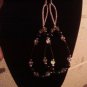 Black Diamond Oval Earrings