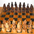 Isreali Olive Wood Chess Set