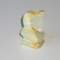 Mexican Onyx - Brown & White Chess Set (small) with Board
