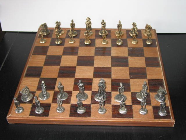 Napolean Brass Chess Set